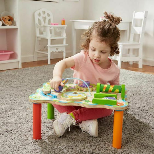 Melissa & Doug Activity Table Jungle made of Wood for 12++ Months