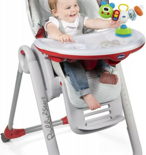 Chicco Animal Phil Caterpillar The Caterpillar for Feeding Seat with Music for 6++ Months