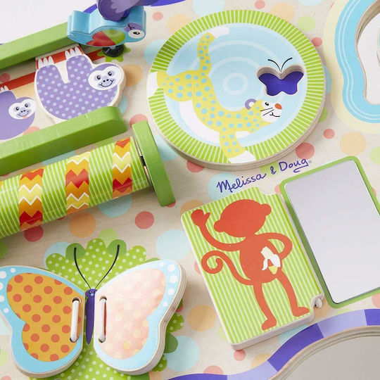 Melissa & Doug Activity Table Jungle made of Wood for 12++ Months