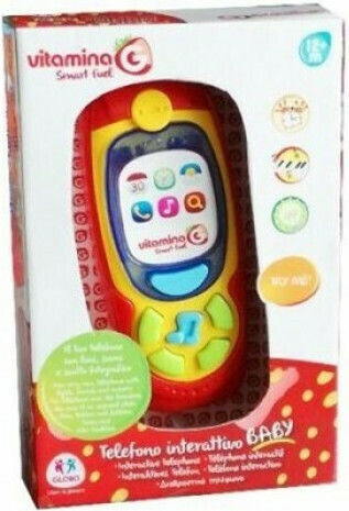 Globo Spieltelefon Baby Phone mit Lichtern für 12++ Monate