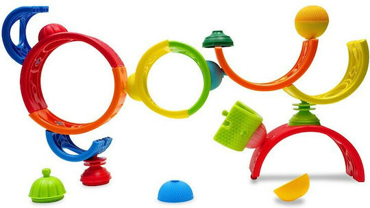 Lalaboom Stacking Toy Rainbow & Beads for 18++ Months