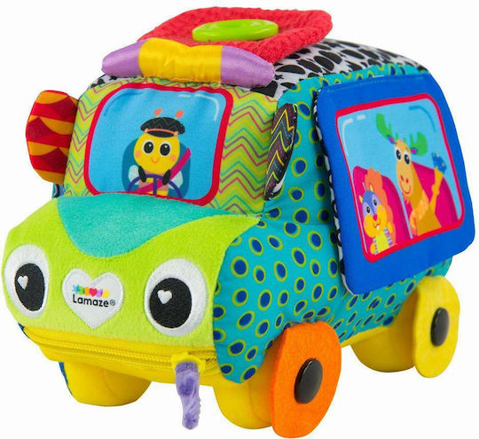 Lamaze Όχημα Freddie's Activity Bus από Ύφασμα με Ήχους για 18+ Μηνών