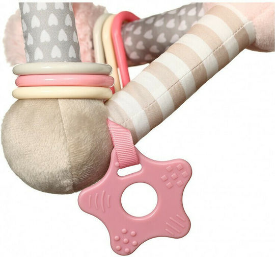 Babyono Fabric Pyramid Toy with Sounds for 3+ Months