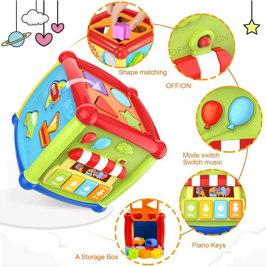 ToyMarkt Activity Cube Infant Cube for 18++ Months