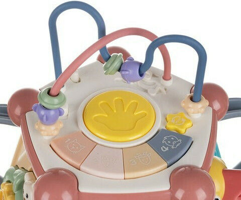 Kruzzel Cub de Activități Cub educativ 8 în 1 cu lumină pentru 36++ Luni