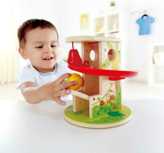 Hape Baby Toy Early Explorer Ball Run made of Wood with Sounds for 18++ Months