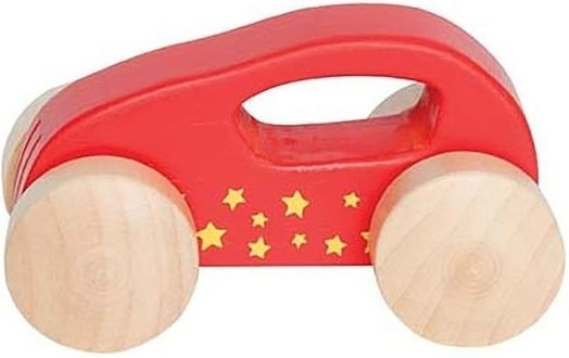 Hape Όχημα Αυτοκινητάκι από Ξύλο για 10+ Μηνών Πολύχρωμο (Διάφορα Σχέδια) 1τμχ