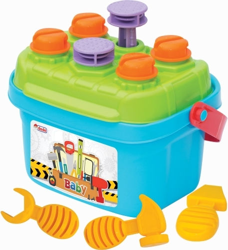 Dede Jucărie cu Ciocan Repair Set Find-Plug Bucket pentru 12++ Luni