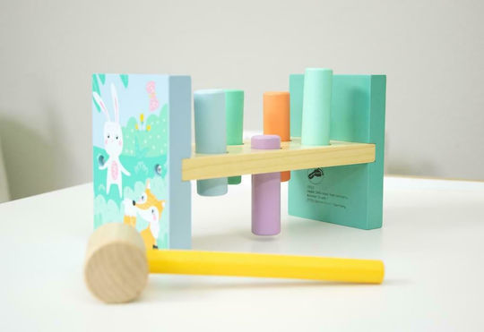 Small Foot Spiel mit Hammer Werkbank aus Holz für 18++ Monate