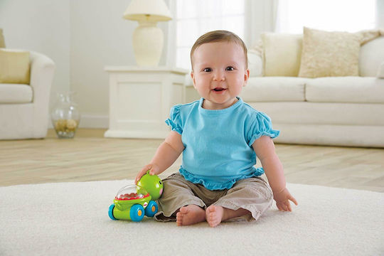 Fisher Price Push Along Țestoasă De Tras Cu Sunete Pentru 12+ Luni