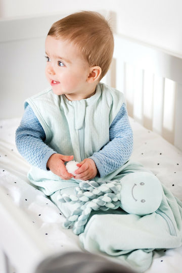 Nattou Sleep Toy Octopus made of Fabric with Music for 0++ Months