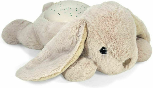 Cloud b Sleep Toy Plush Bunny with Projector made of Fabric with Lights for 0++ Months