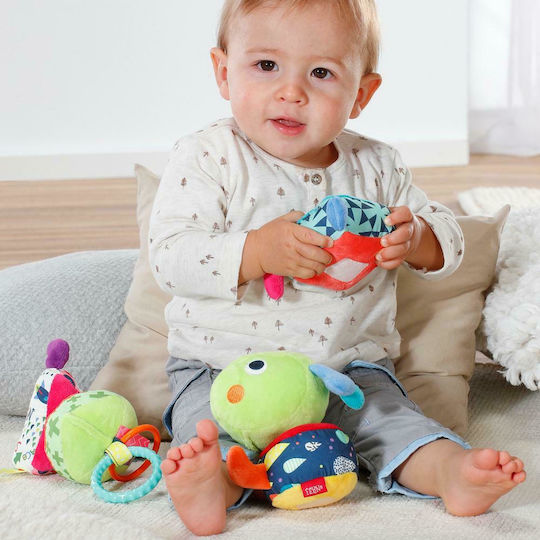Fehn Ζωάκι Activity Puzzle Caterpillar από Ύφασμα για Νεογέννητα