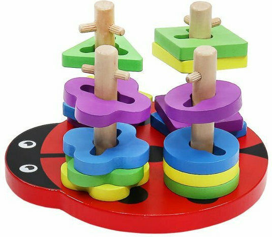 Wooden Stacking Toy For 36+ Months