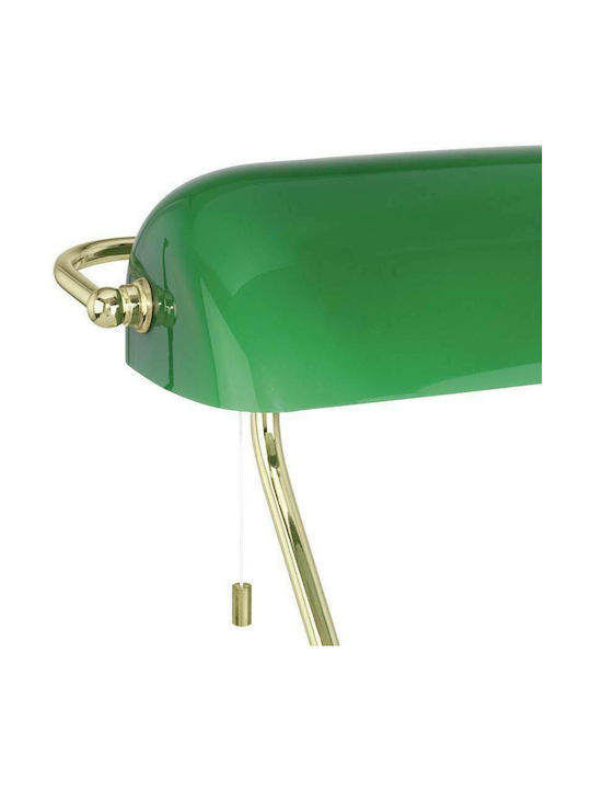 Eglo Office Lamp for Socket E27 in Green Color