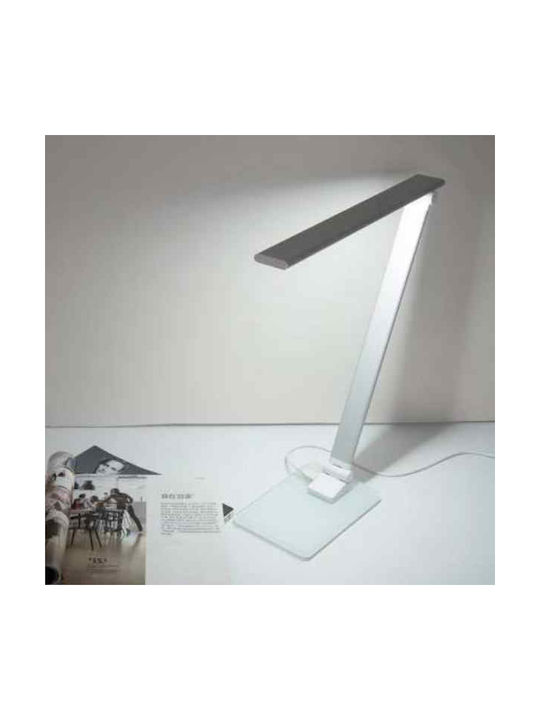 Atman LED Office Lamp Foldable in White Color