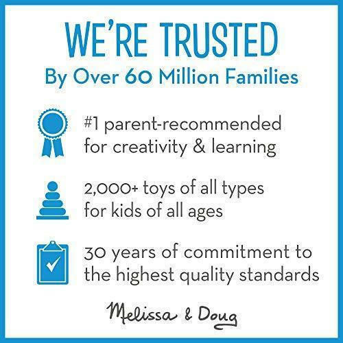 Melissa & Doug Vehicle First Play Roll & Ring Ramp Tower made of Wood with Sounds for 12++ Months