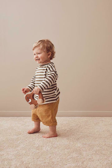 Kids Concept Push along Mamuth din Lemn pentru 12++ Luni