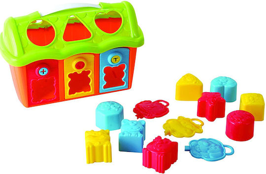 Playgo Formensortierspiel Formenspiel Stall für 12++ Monate