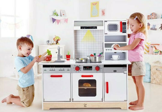 Hape Children's Kitchen All in 1 Kitchen made of Wood for 3+ years Years 14pcs