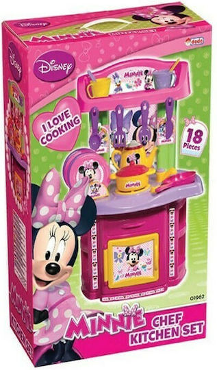 Dede Minnie Chef Kitchen Set Minnie για 3+ Ετών 18τμχ