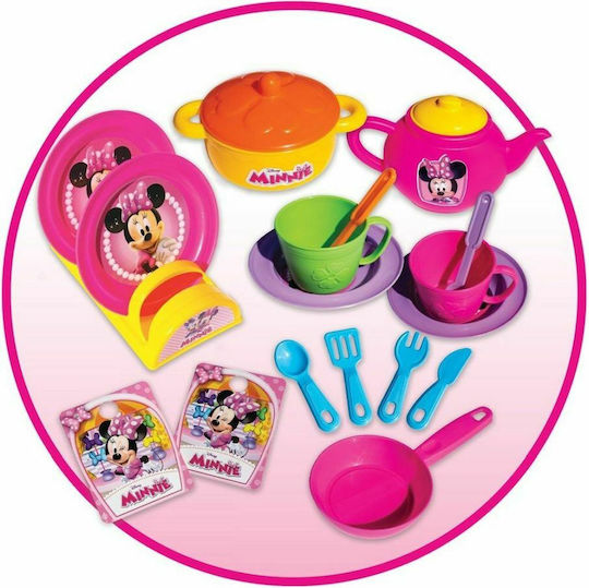 Dede Minnie Chef Kitchen Set Minnie για 3+ Ετών 18τμχ