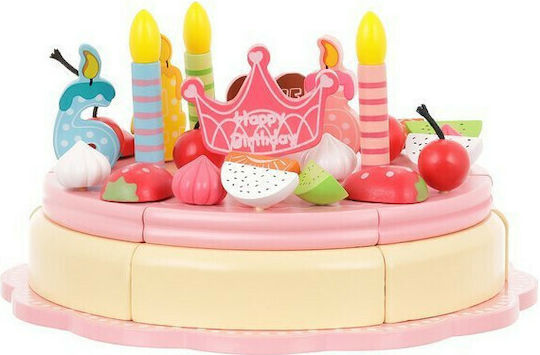 Birthday Cake made of Wood 48pcs