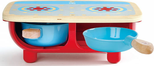 Hape Wooden Kids Kitchen for 1.5+ Years 6pcs