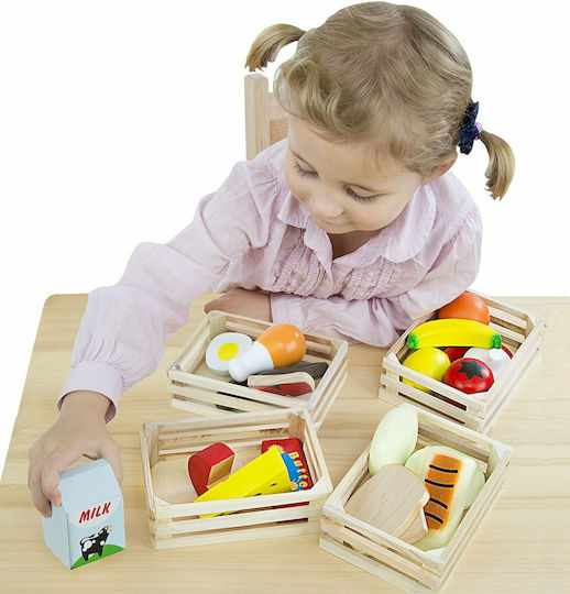 Melissa & Doug Kochspielzeug / Küchenutensilien Lebensmittelgruppen aus Holz