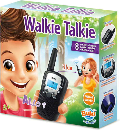 Buki Kids Walkie Talkies for Ages 8+ 2pcs