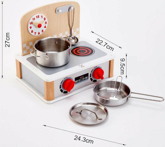 Hape Wooden Kids Kitchen for 3+ Years 6pcs