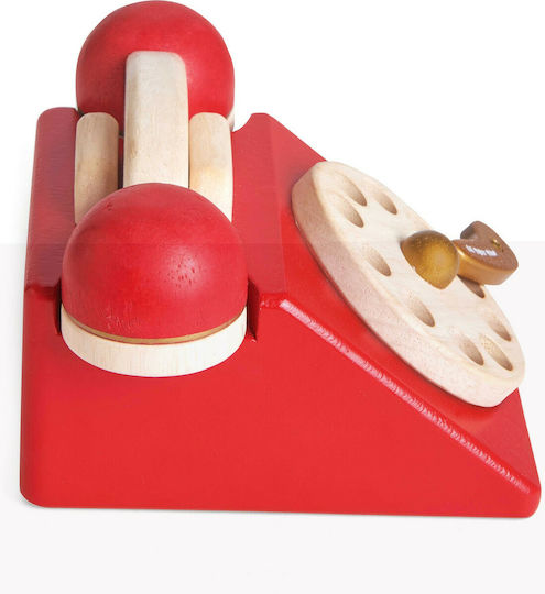 Le Toy Van Children's Household Appliance Vintage Phone made of Wood