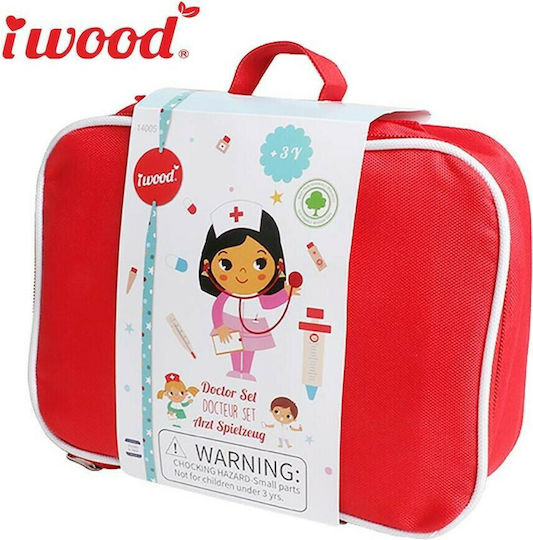 iwood Kids Wooden Medical Set for 3+ Years