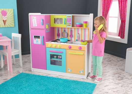 Kidkraft Deluxe Big & Bright Wooden Kitchen For 3+ Years 110 cm