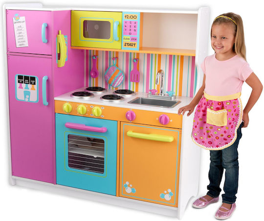 Kidkraft Deluxe Big & Bright Wooden Kitchen For 3+ Years 110 cm