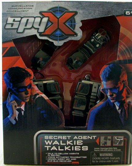 Just Toys Spy X Secret Agent Walkie Talkies για 6+ Ετών
