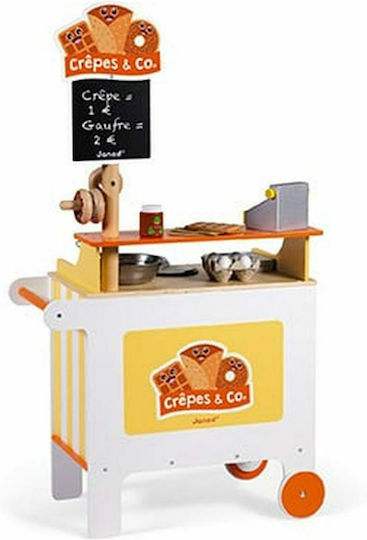 Janod Children's Shop Device For Crepes & Waffles made of Wood