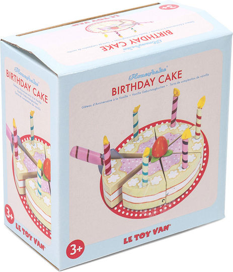 Le Toy Van Vanilla Birthday Cake από Ξύλο για 3+ Ετών