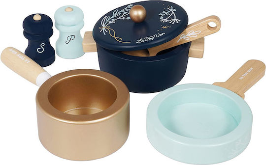 Le Toy Van Pots & Pans από Ξύλο για 3+ Ετών 6τμχ