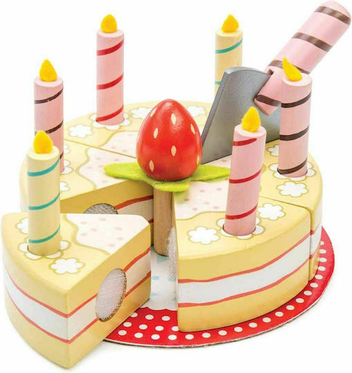 Le Toy Van Vanilla Birthday Cake από Ξύλο για 3+ Ετών