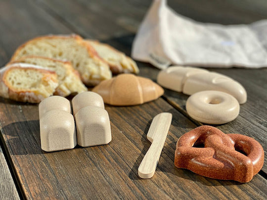 Plan Toys Дървено Комплект Хлебчета за 2+ Години