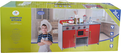 Zita Toys Kids Kitchen made of Wood 44 cm.