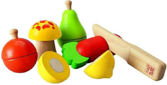 Plan Toys Φρούτα & Λαχανικά από Ξύλο για 2+ Ετών