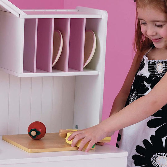 Kidkraft Κουζίνα Modern Coutry από Ξύλο για 3+ Ετών