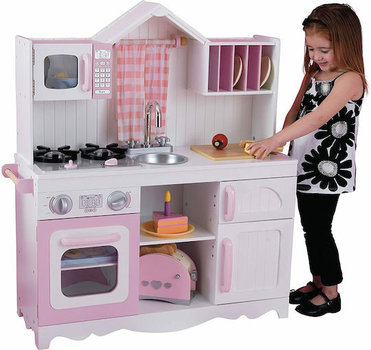 Kidkraft Κουζίνα Modern Coutry από Ξύλο για 3+ Ετών