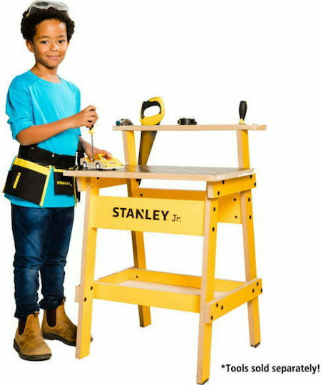 Stanley Jr Toys Mega Power N' Play Workbench από Ξύλο για 3+ Ετών 82 εκ.