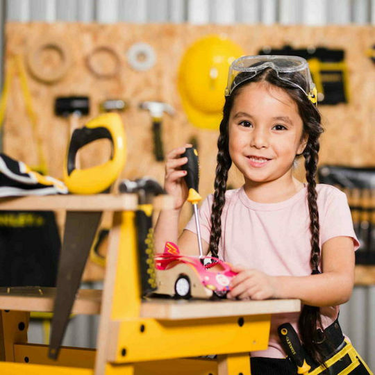 Stanley Jr Toys Mega Power N' Play Workbench από Ξύλο για 3+ Ετών 82 εκ.