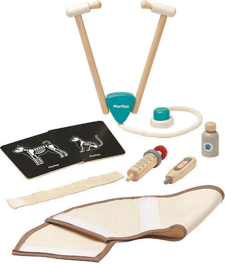 Plan Toys Wooden Veterinary Tools For 3+ Years