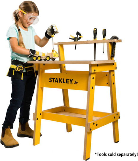 Stanley Jr Toys Mega Power N' Play Workbench από Ξύλο για 3+ Ετών 82 εκ.