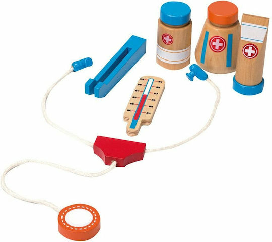 Joueco Doctor Case από Ξύλο για 3+ Ετών 8τμχ
